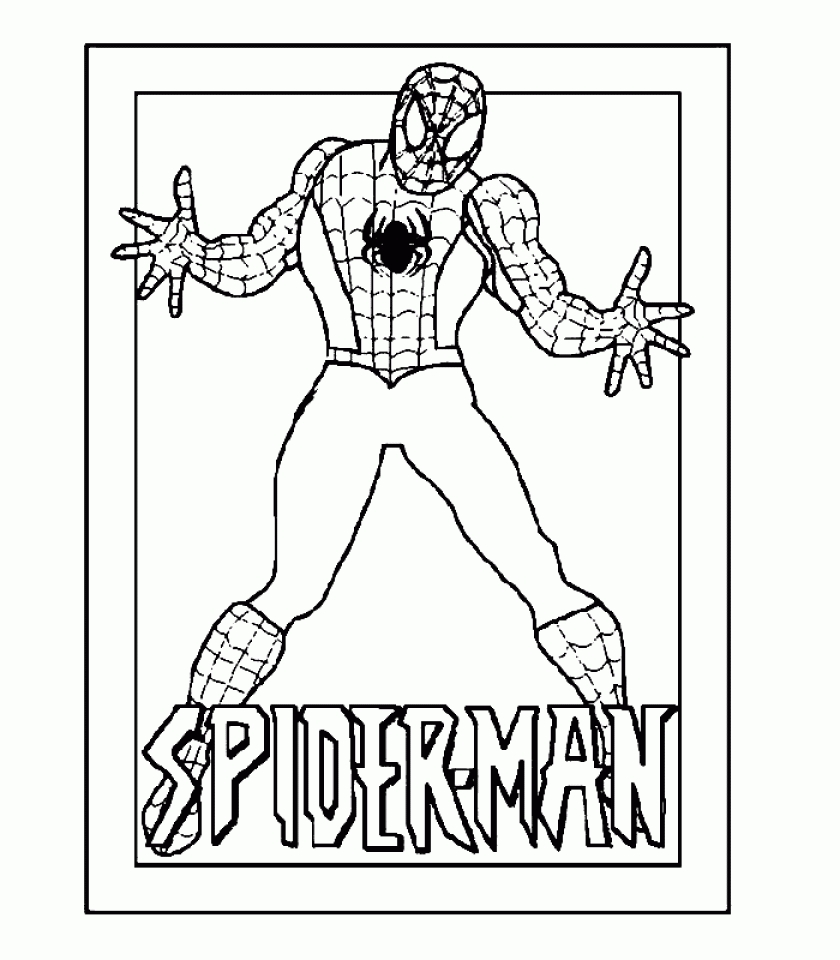 Get This Printable Spiderman Coloring Pages 952206