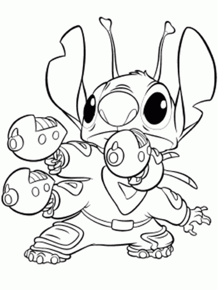 Get This Printable Stitch Coloring Pages Online gvjp29