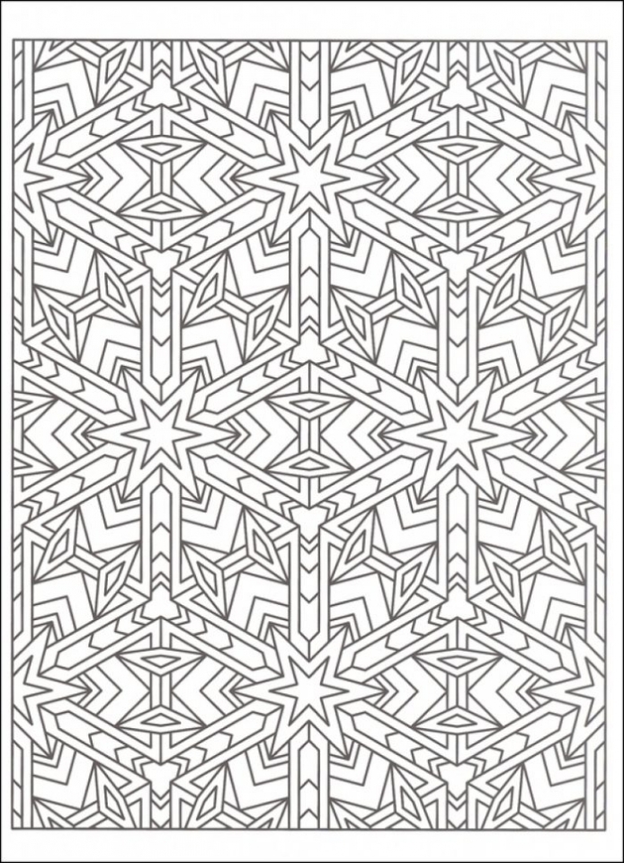 20+ Free Printable Tessellation Coloring Pages ...