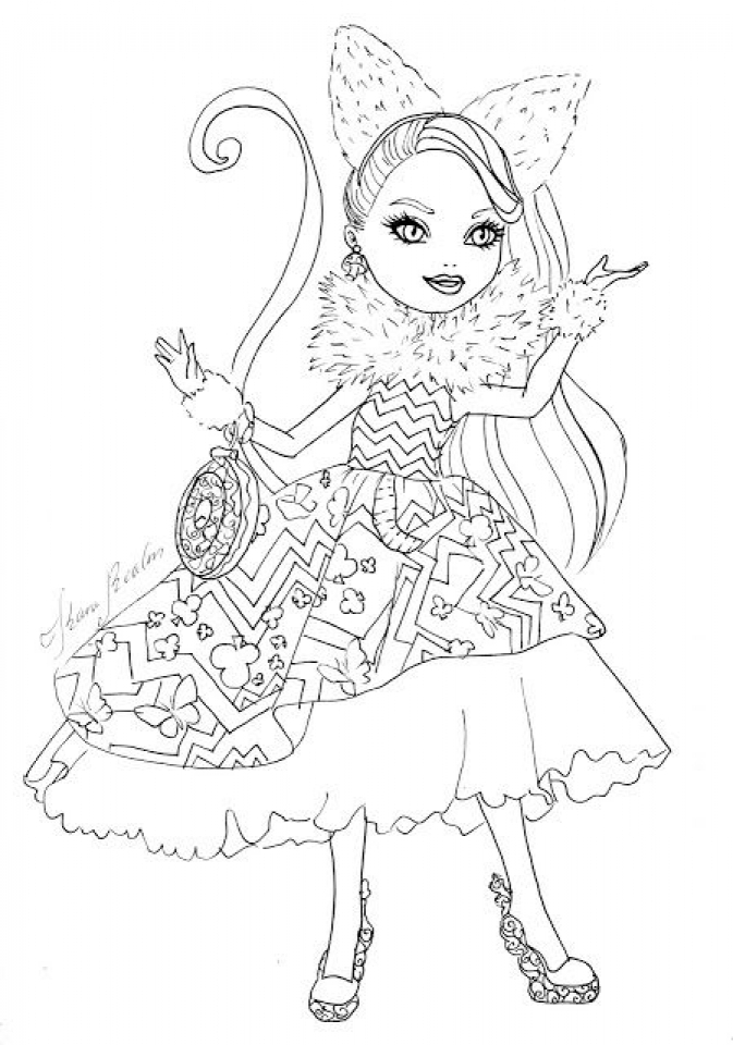baby ever after high coloring pages - photo #13