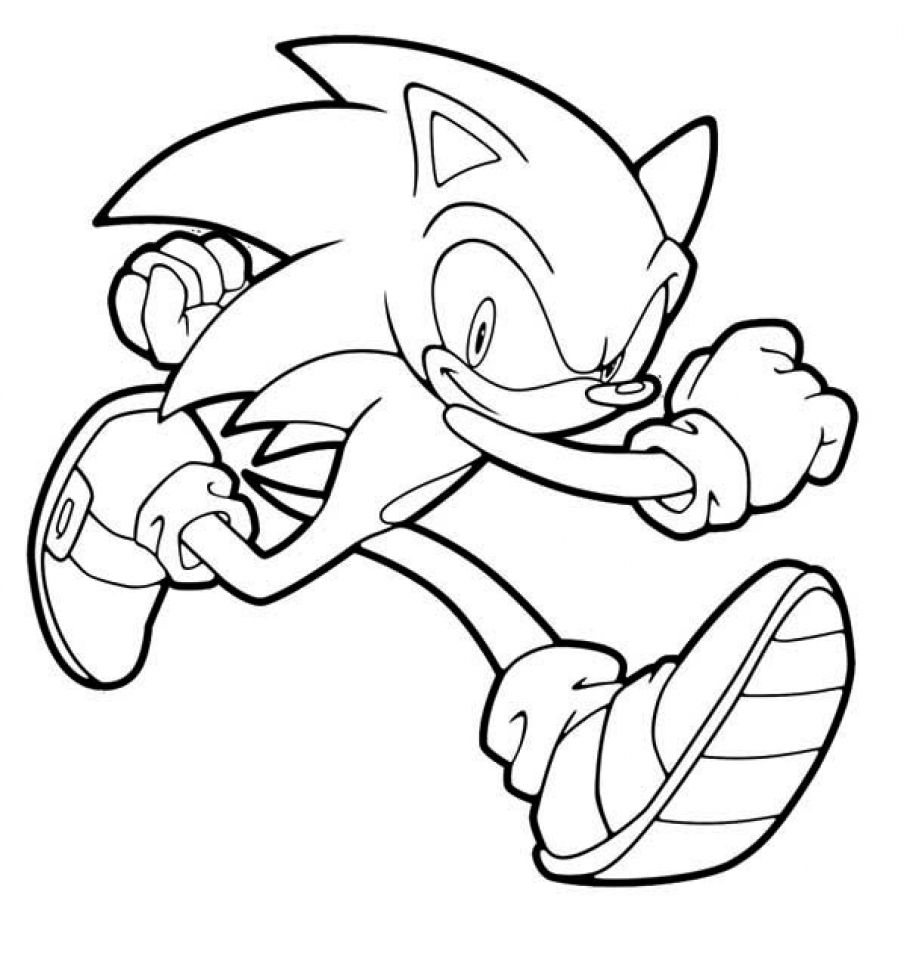 Get This Sonic Coloring Pages Free Printable 107428