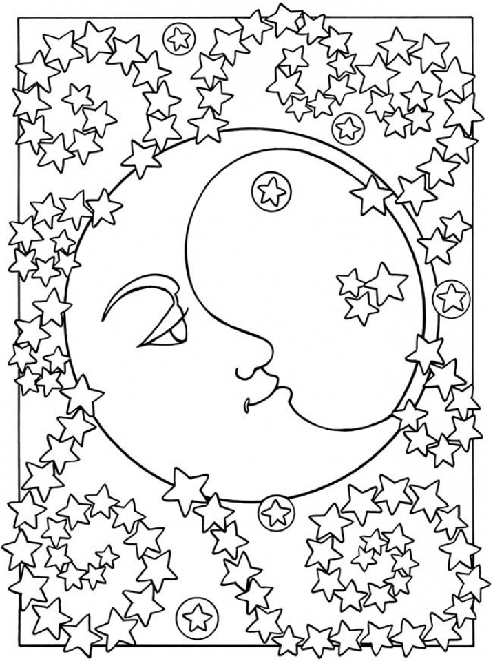 Get This Space Coloring Pages Adults Printable Pdw44