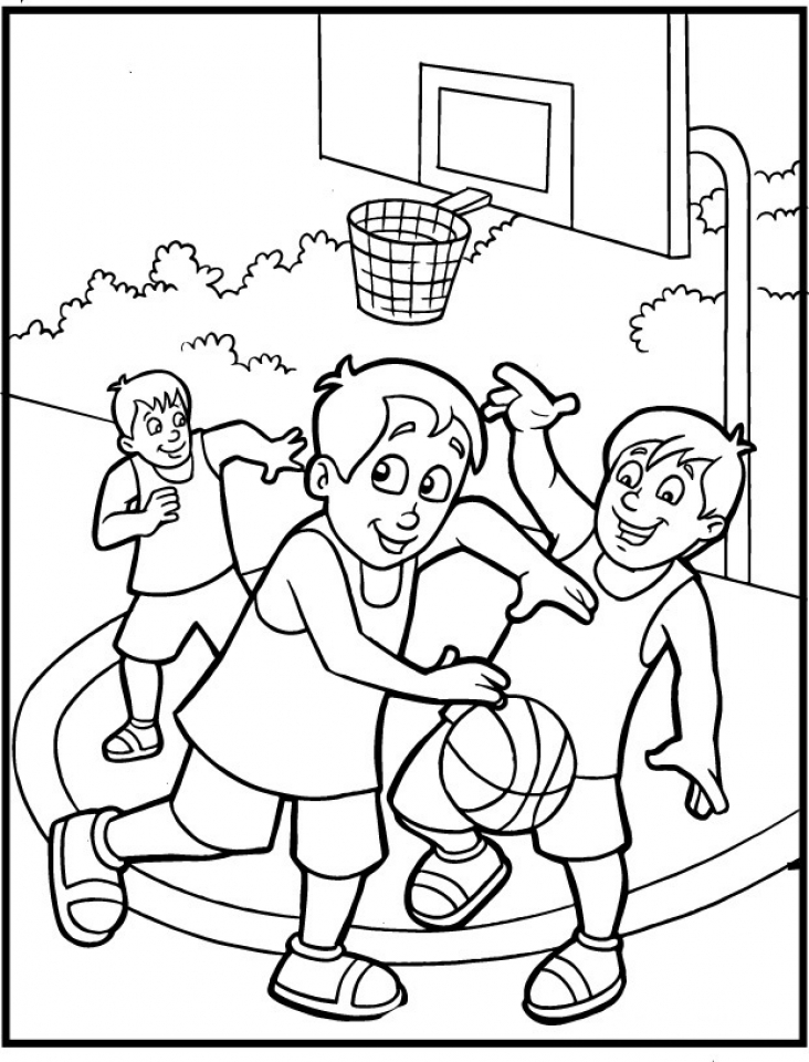 Get This Sports Coloring Pages Free Printable 7F8R5