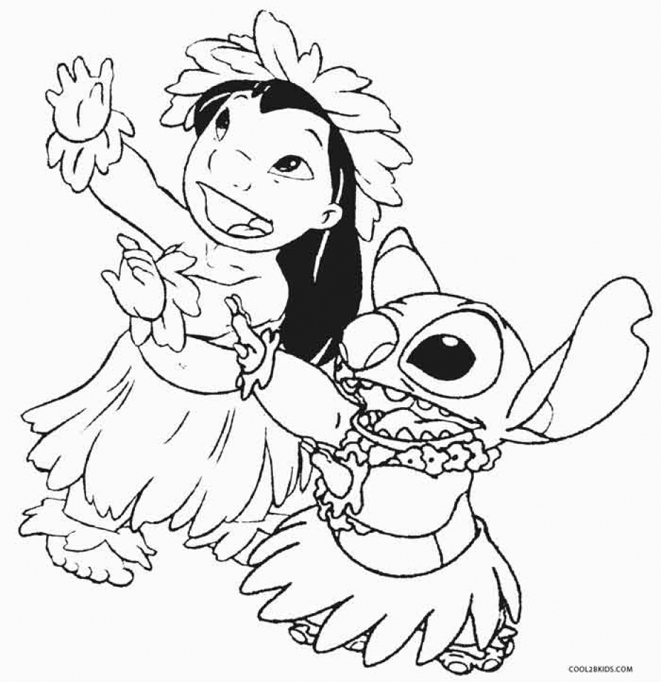 Get This Stitch Coloring Pages Free Printable jcaj27