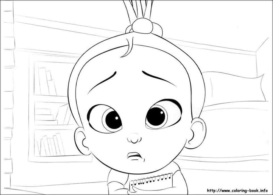 Boss Baby Girl Coloring Pages Iconcreator Info