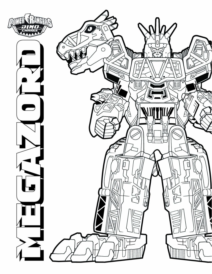 Get This Power Ranger Dino Force Coloring Pages for Kids - 89121