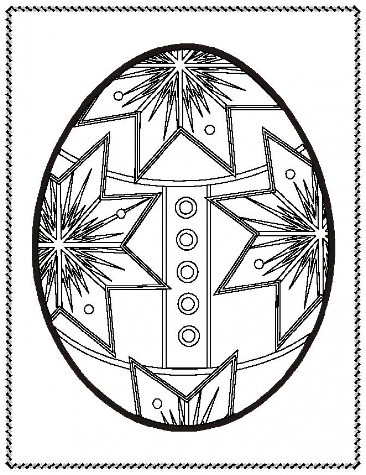 Get This Adults Printable Easter Egg Coloring Pages 56793