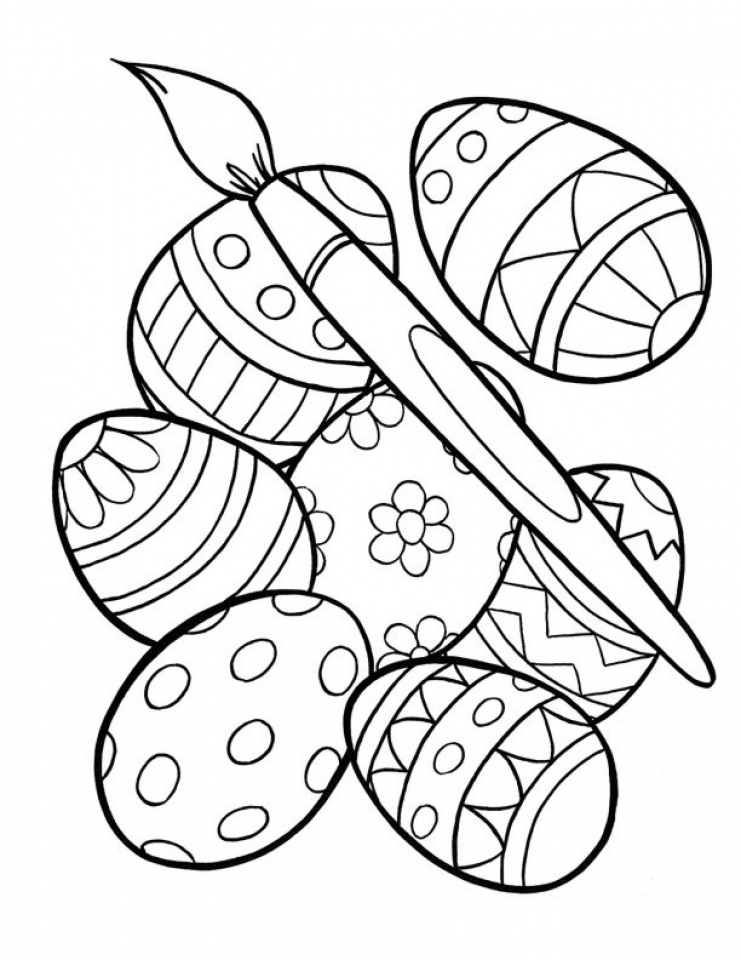 Get This Advanced Coloring Pages Of Easter Egg For Grown Ups 77518