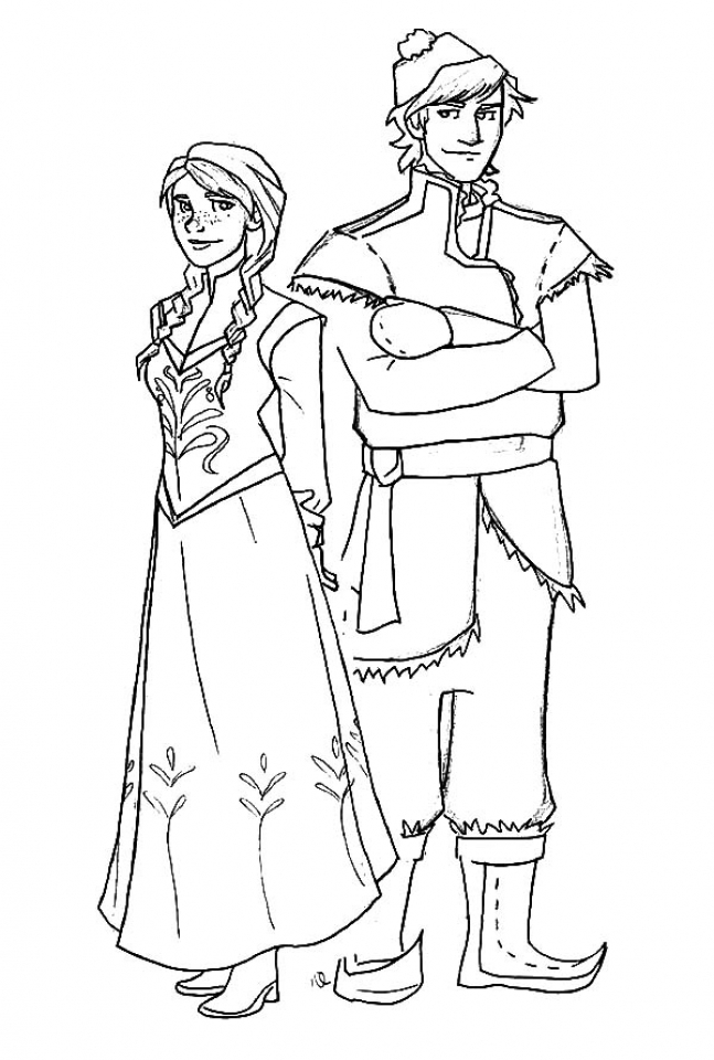 Printable Anna And Elsa Coloring Pages Coloring Pages