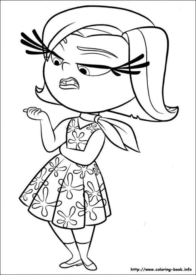 Get This Free Inside Out Coloring Pages Disney Printable 67492