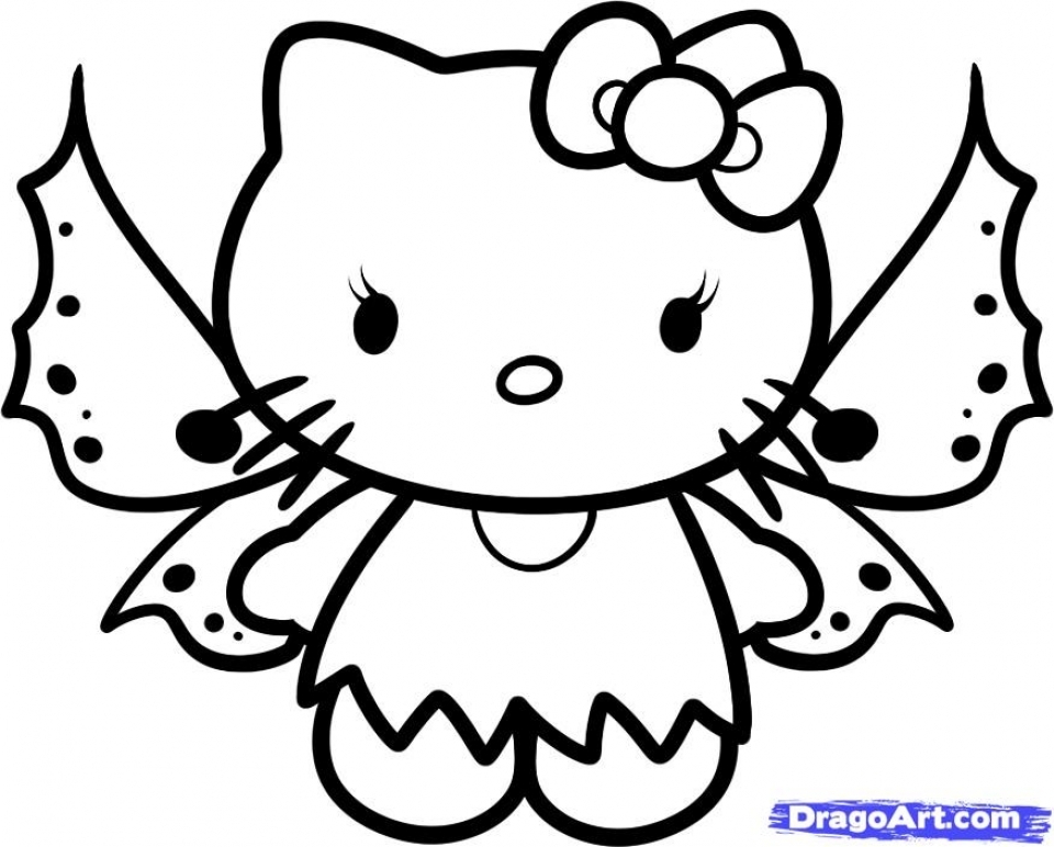 20+ Free Printable Kitty Coloring Pages - EverFreeColoring.com