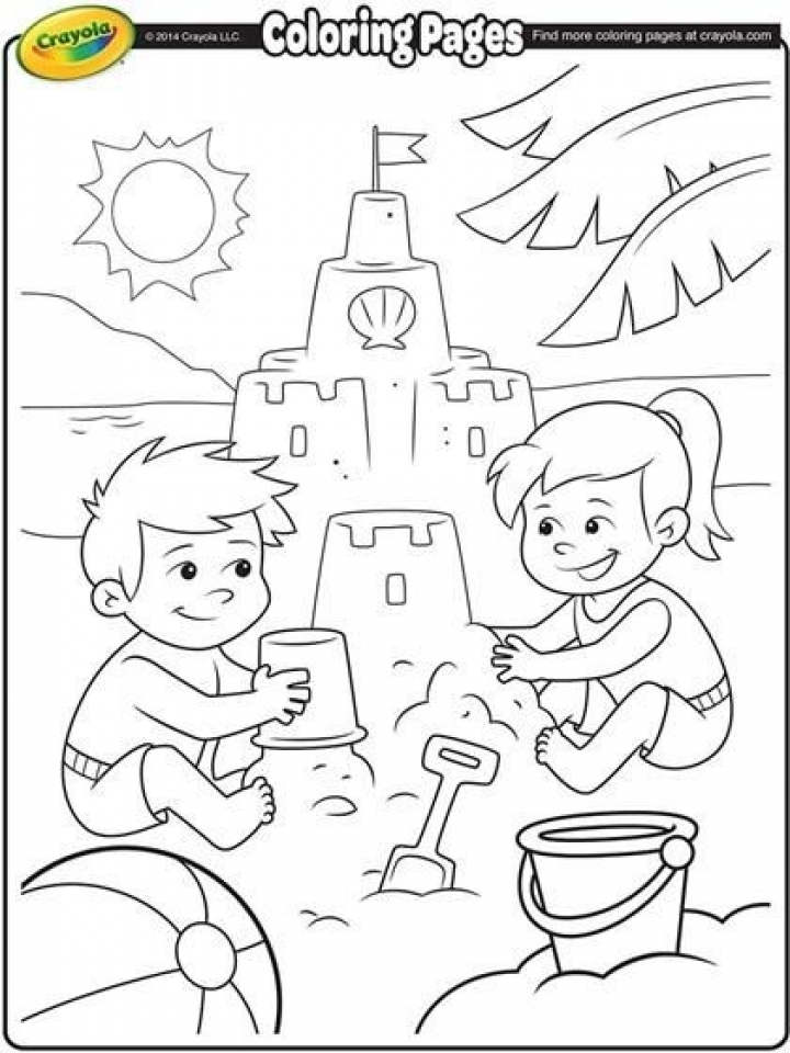 printable summer coloring pages pdf