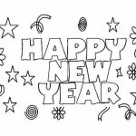 20+ Free Printable New Years Coloring Pages - EverFreeColoring.com