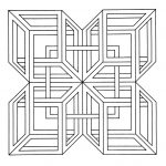 20+ Free Printable Geometric Coloring Pages - EverFreeColoring.com