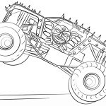 20+ Free Printable Monster Truck Coloring Pages - EverFreeColoring.com