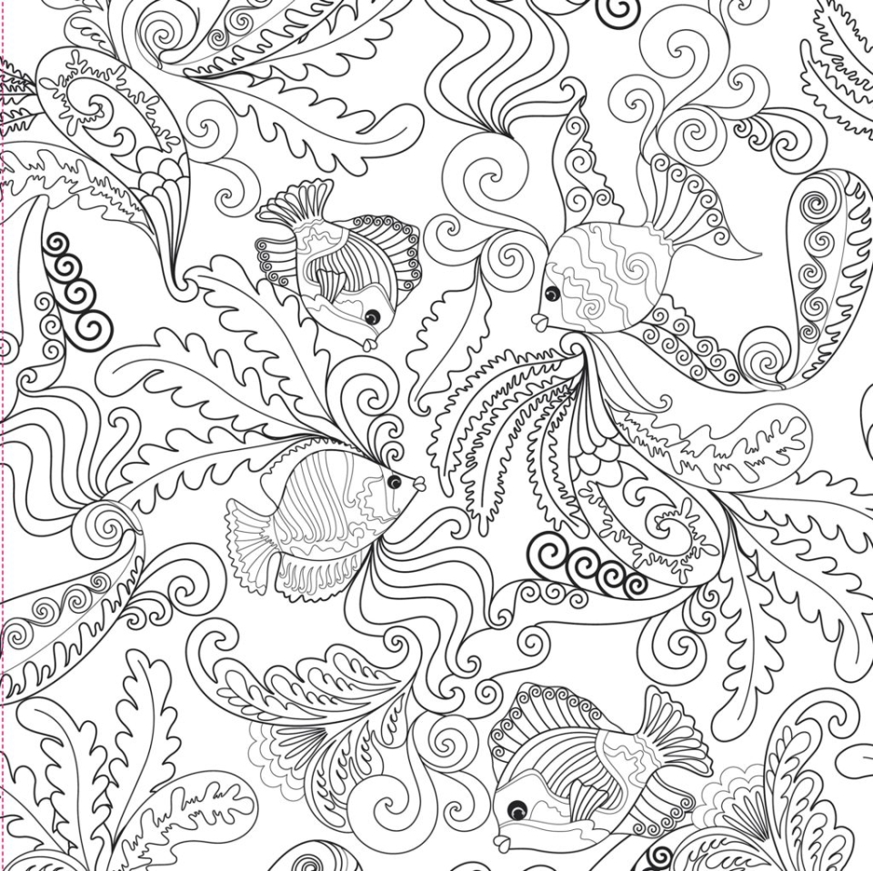 Get This Online Adults Printable of Summer Coloring Sheets - 53281