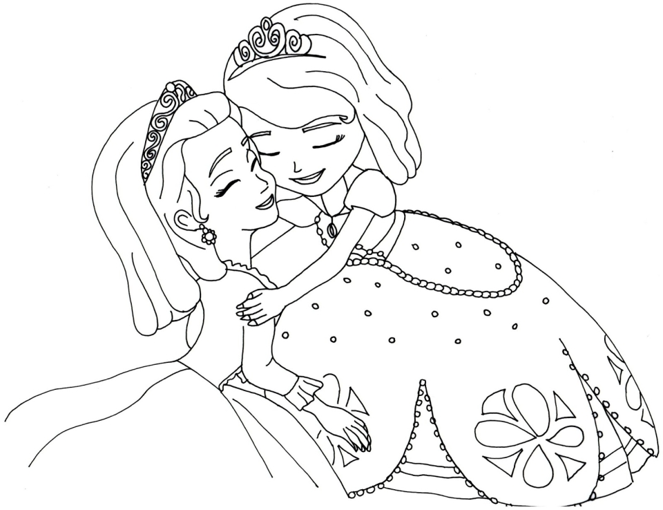 Get This Princess Sofia the First Coloring Pages to Print Out for Girls - 37127
