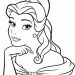 20+ Free Printable Disney Princess Belle Coloring Pages ...