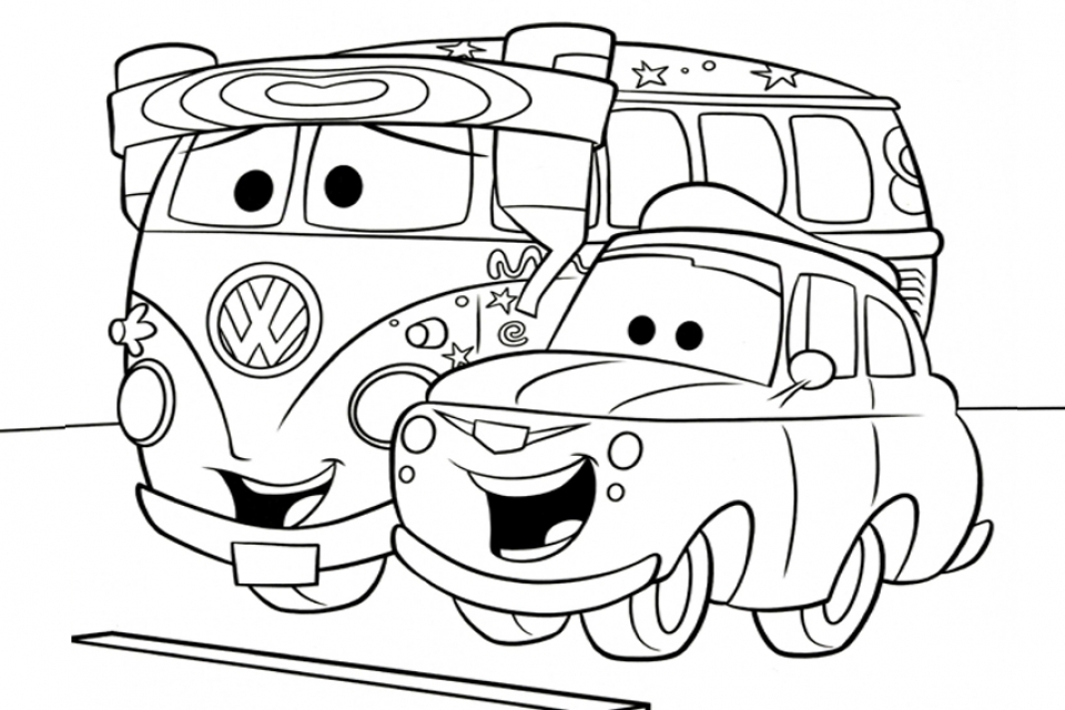 Colouring Pages Disney Cars