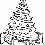 20+ Free Printable Christmas Tree Coloring Pages - EverFreeColoring.com