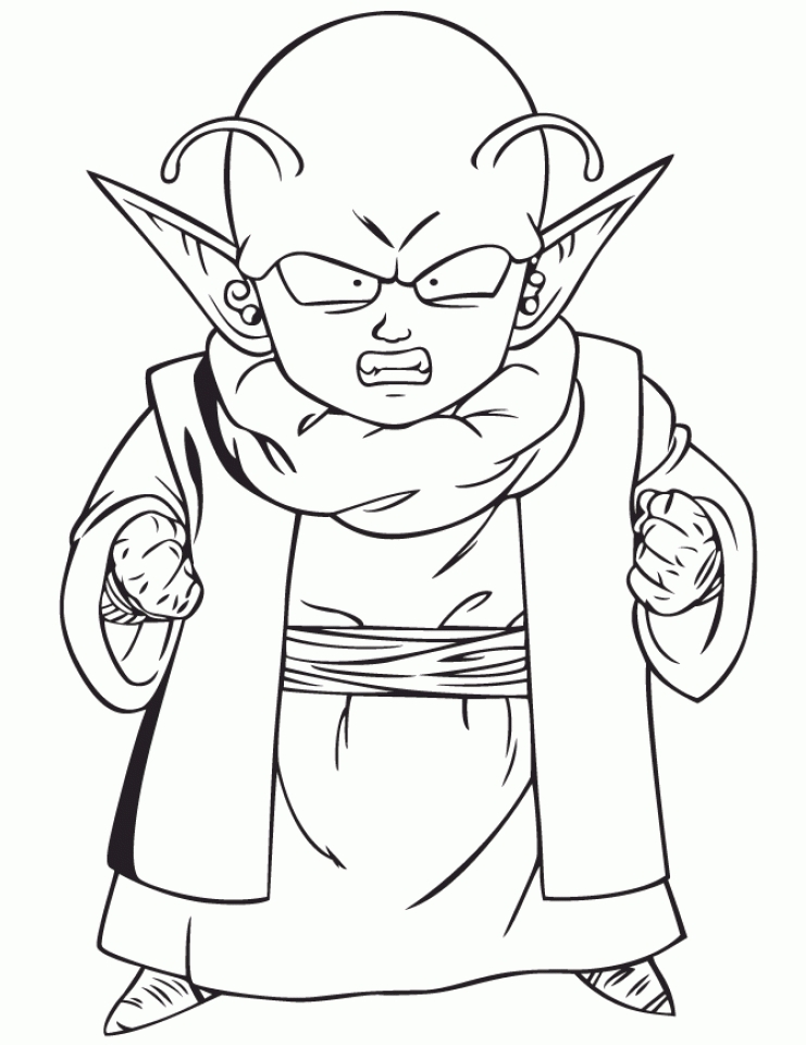 Download Get This Free Dragon Ball Z Coloring Pages 44291