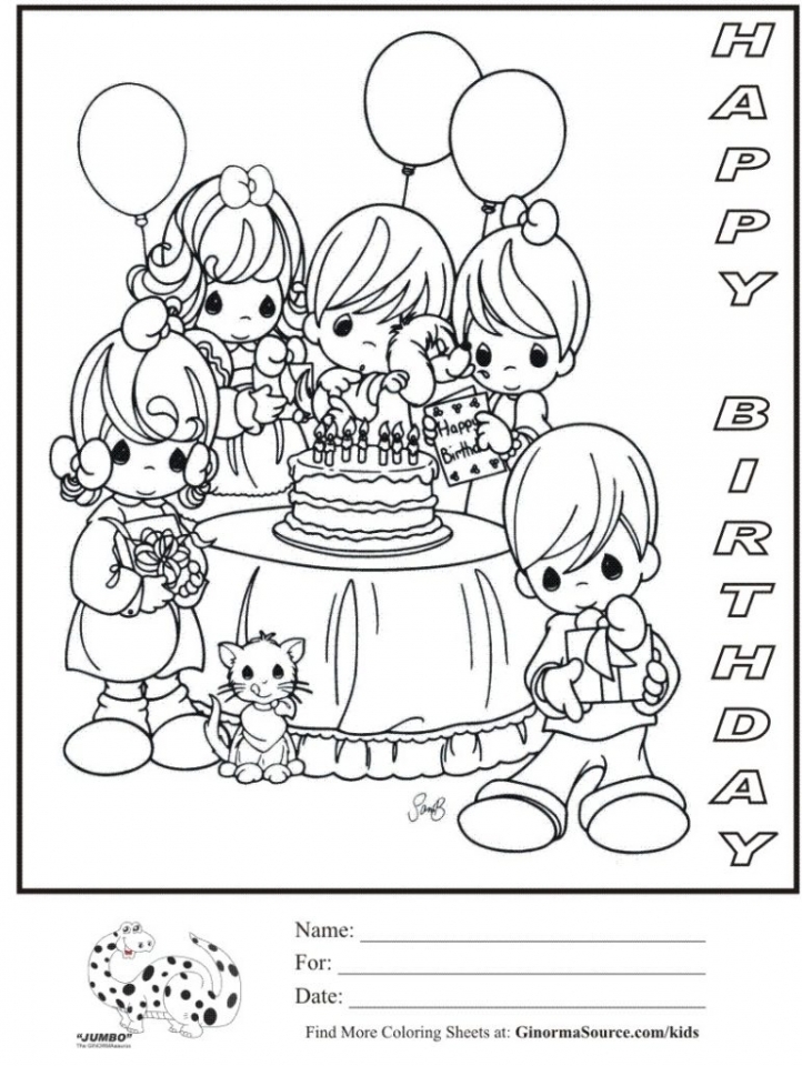 Get This Free Happy Birthday Coloring Pages to Print Out ...