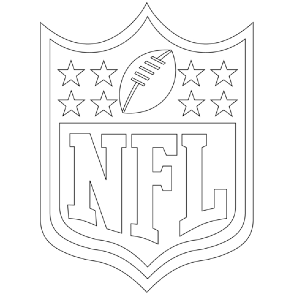 Free Printable Football Helmet NFL Coloring Pages
