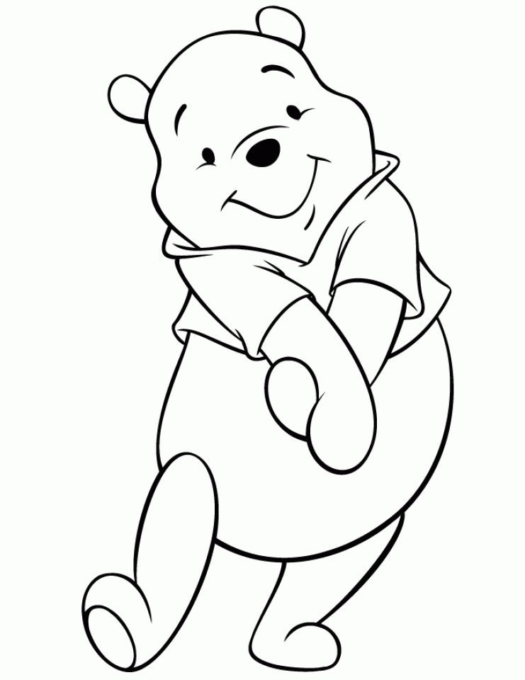 Get This Free Printable Winnie the Pooh Coloring Pages 04710