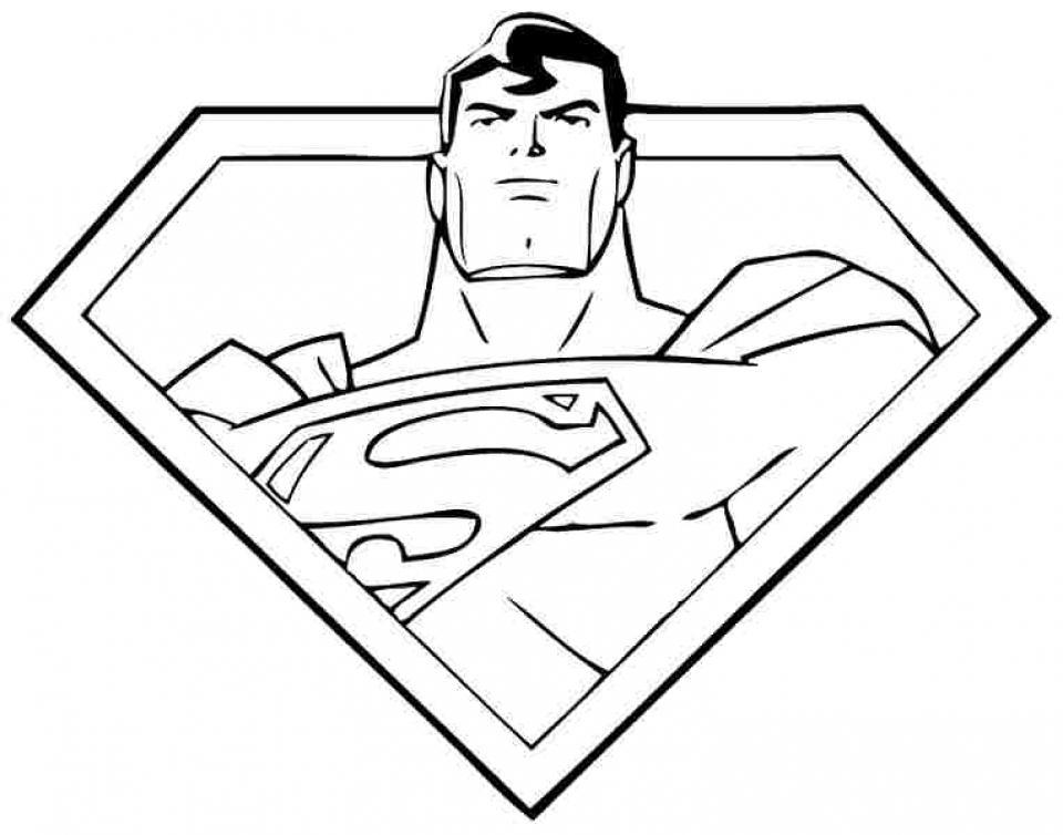 get this free superman coloring pages to print 92991