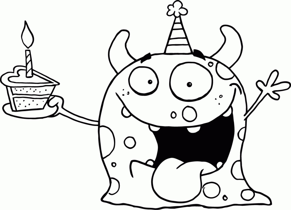Get This Happy Birthday Coloring Pages For Kids 50981