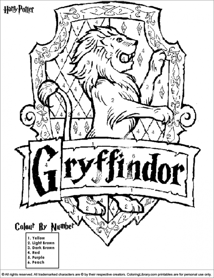Get This Harry Potter Coloring Pages Printable 52671