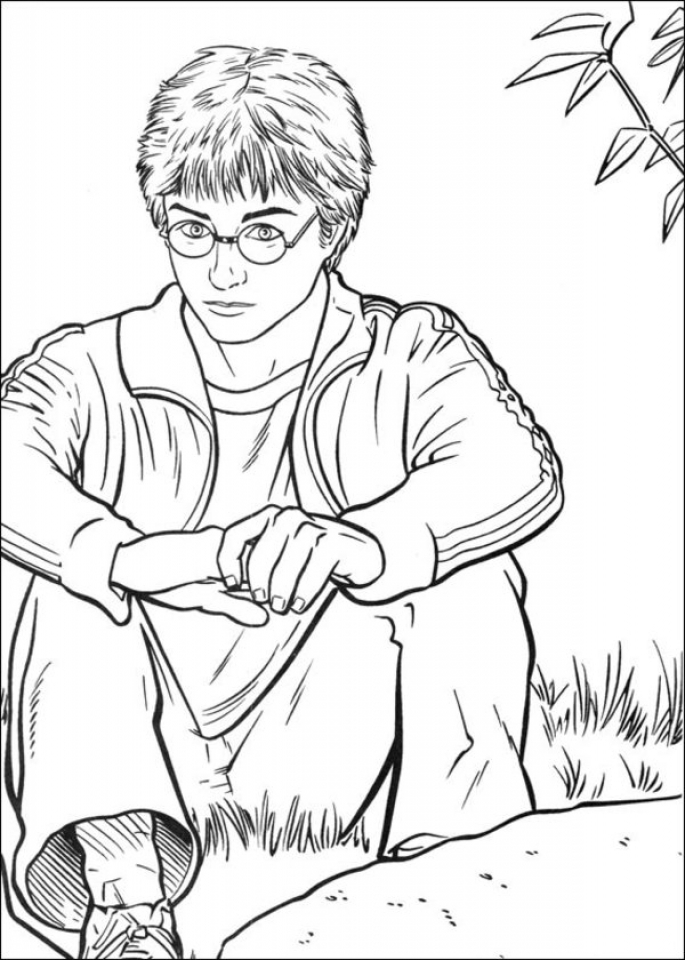 Get This Harry Potter Coloring Pages Printable Free 89562