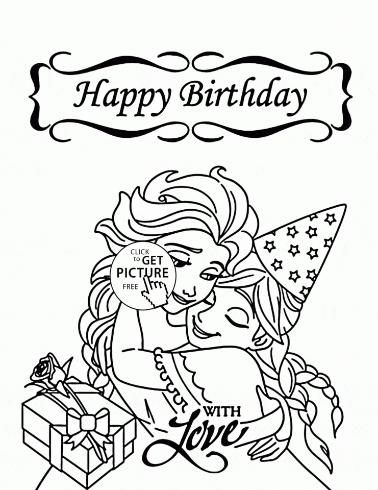 Get This Kids Printable Happy Birthday Coloring Pages Fun 45162