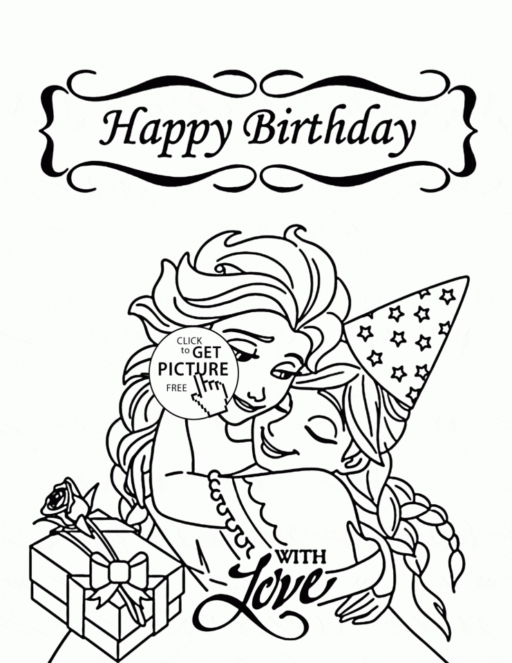 Get This Kids Printable Happy Birthday Coloring Pages Fun