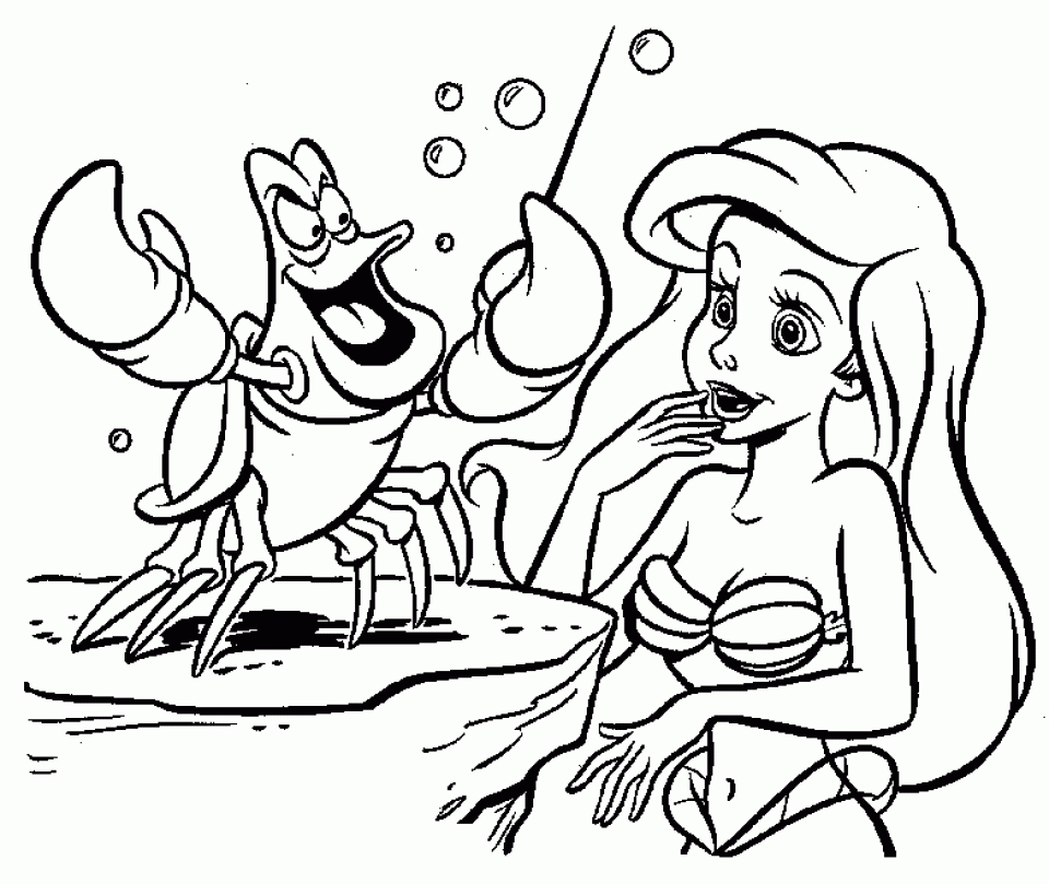 Get This Little Mermaid Coloring Pages for Girls 47105