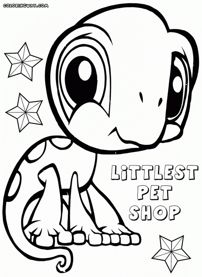 20 Free Printable Littlest Pet Shop Coloring Pages