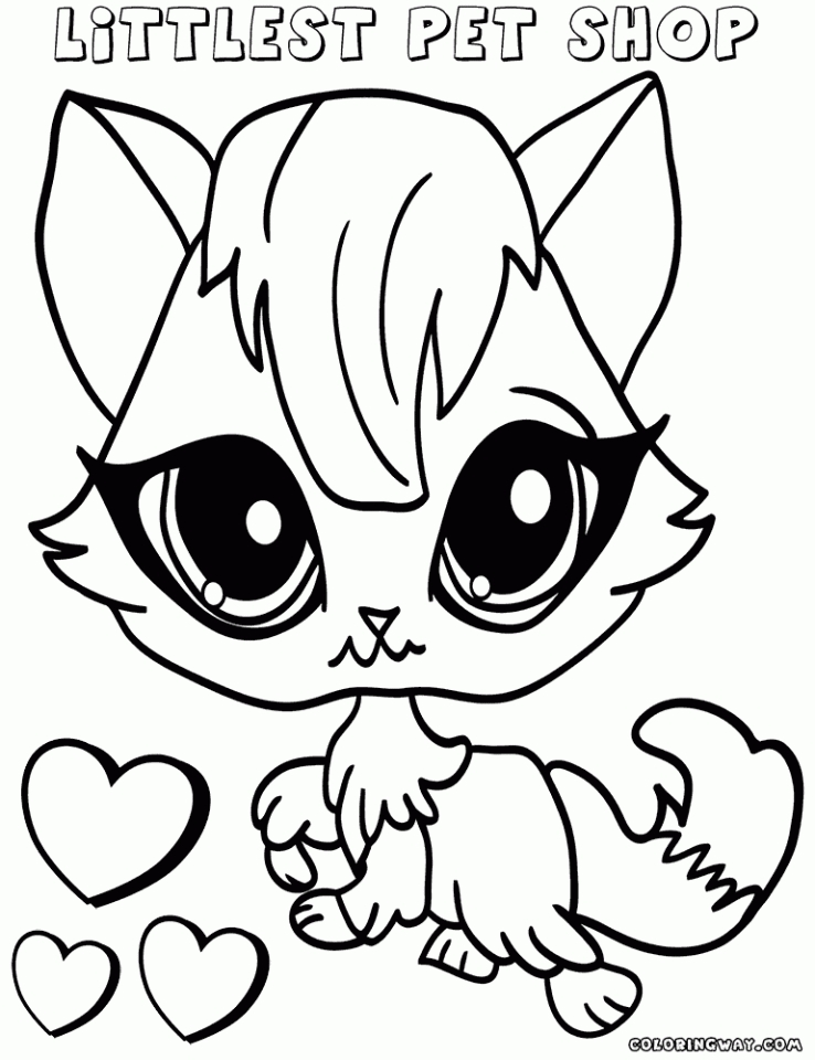 Get This Littlest Pet Shop Cute Animals Coloring Pages for ...