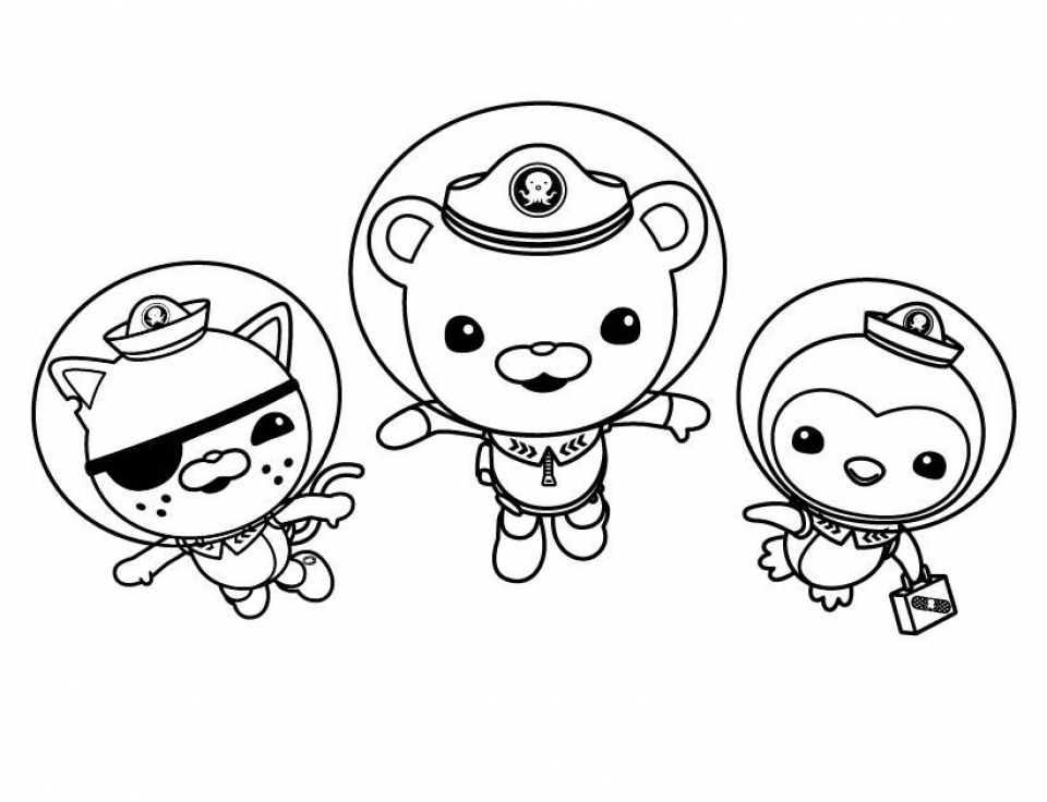 Get This Octonauts Coloring Pages Online 41626