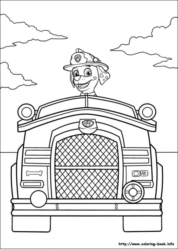 Get This Paw Patrol Coloring Pages for Preschoolers  52786