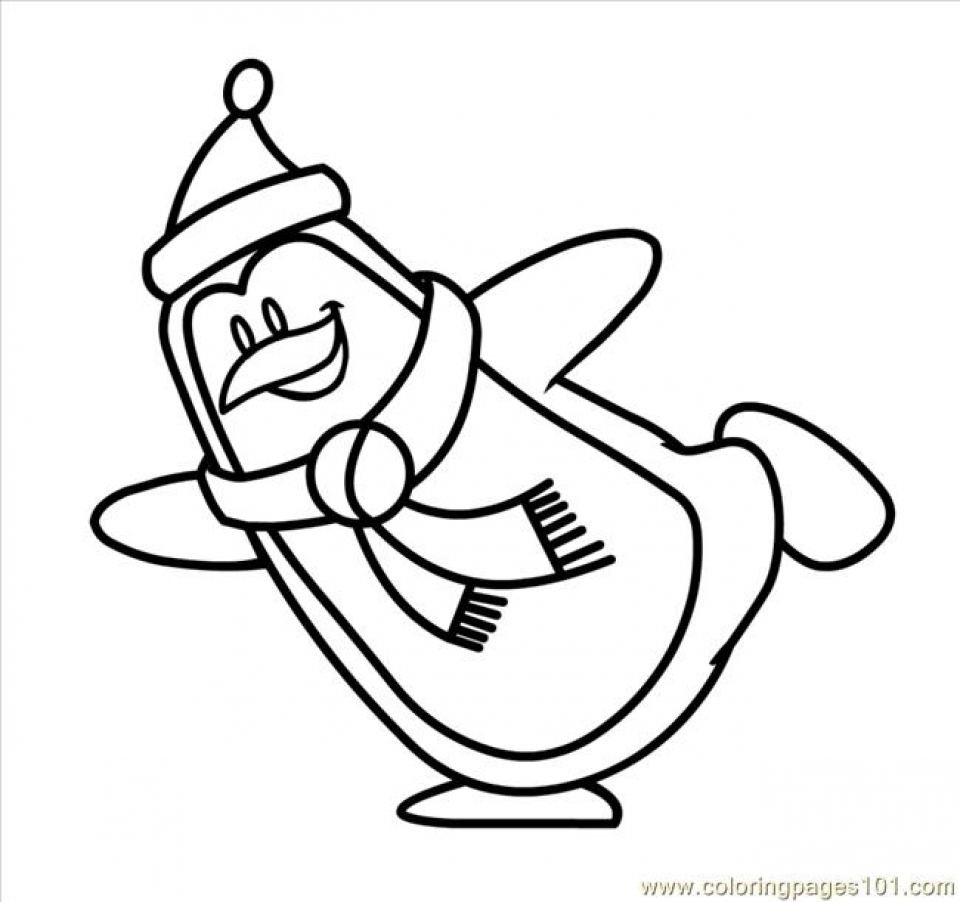 Get This Penguin Coloring Pages Printable 90471