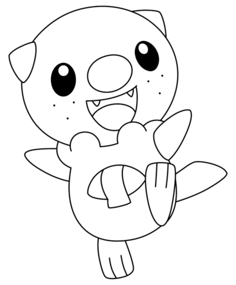 pokemon coloring page free printable