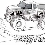 20+ Free Printable Monster Truck Coloring Pages - EverFreeColoring.com