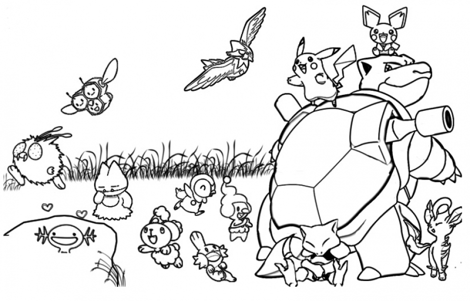 printable pokemon coloring page