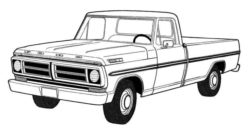 Featured image of post Truck Coloring Pages For Adults