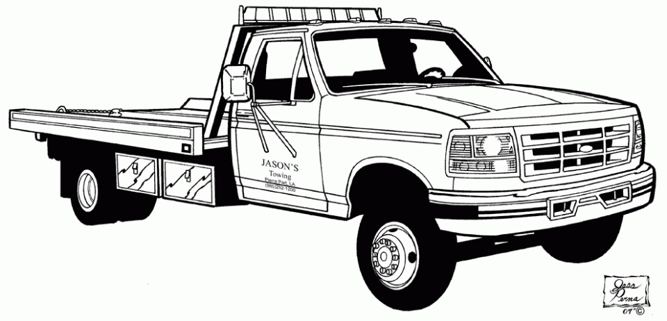 Coloring Trucks Pages Cars Truck Popular Honda Sketch Coloring Page