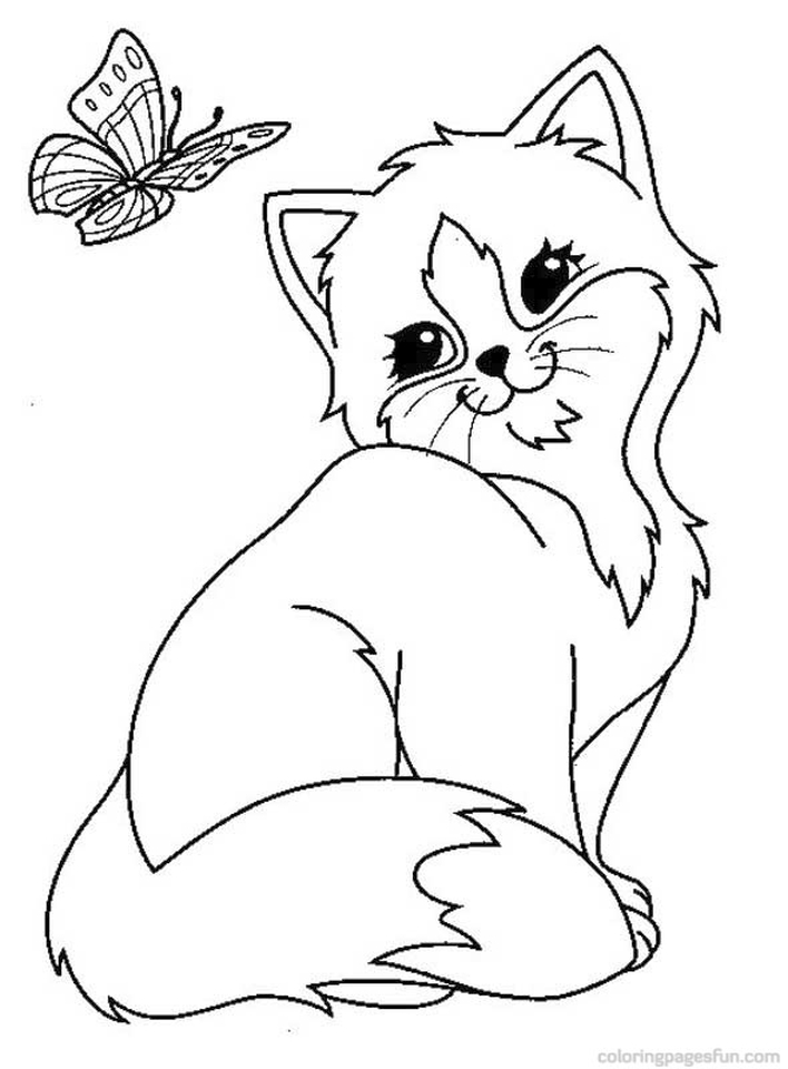 Get This Kitten Coloring Pages Kids Printable 8gh9 new