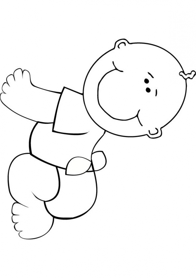 Get This Baby Coloring Pages Printable 73313