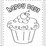 20+ Free Printable Cupcake Coloring Pages - EverFreeColoring.com