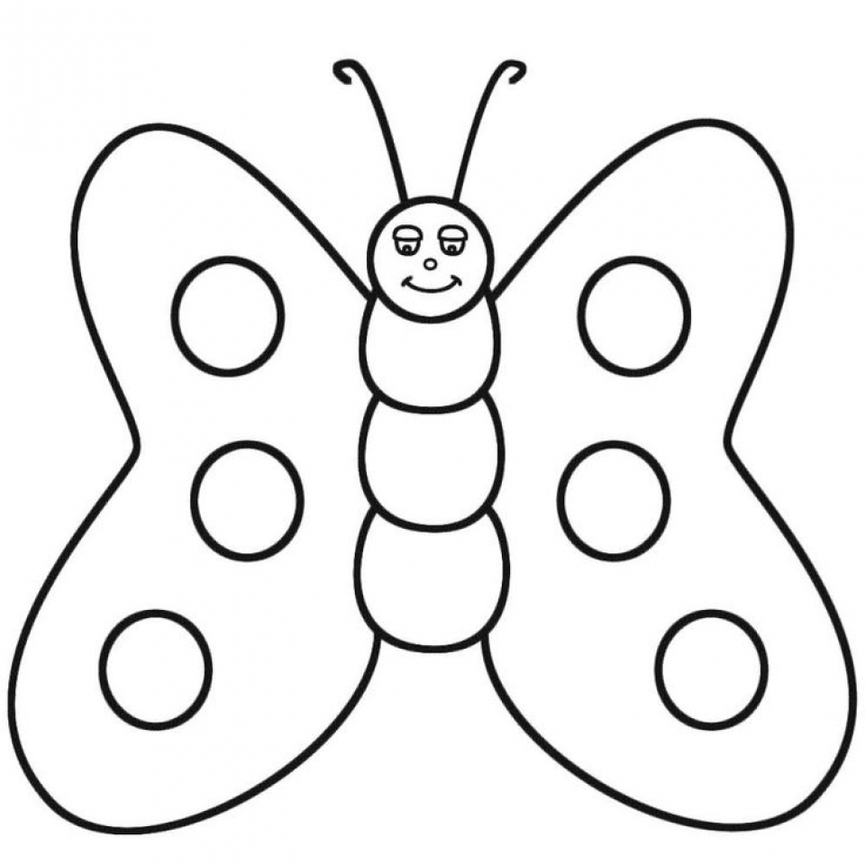 Get This Butterfly Coloring Pages for Preschoolers 20rt20m 