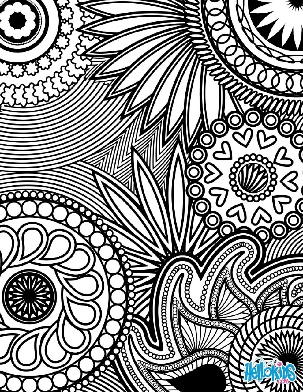 Get This Cool Abstract Design Coloring Pages 20 